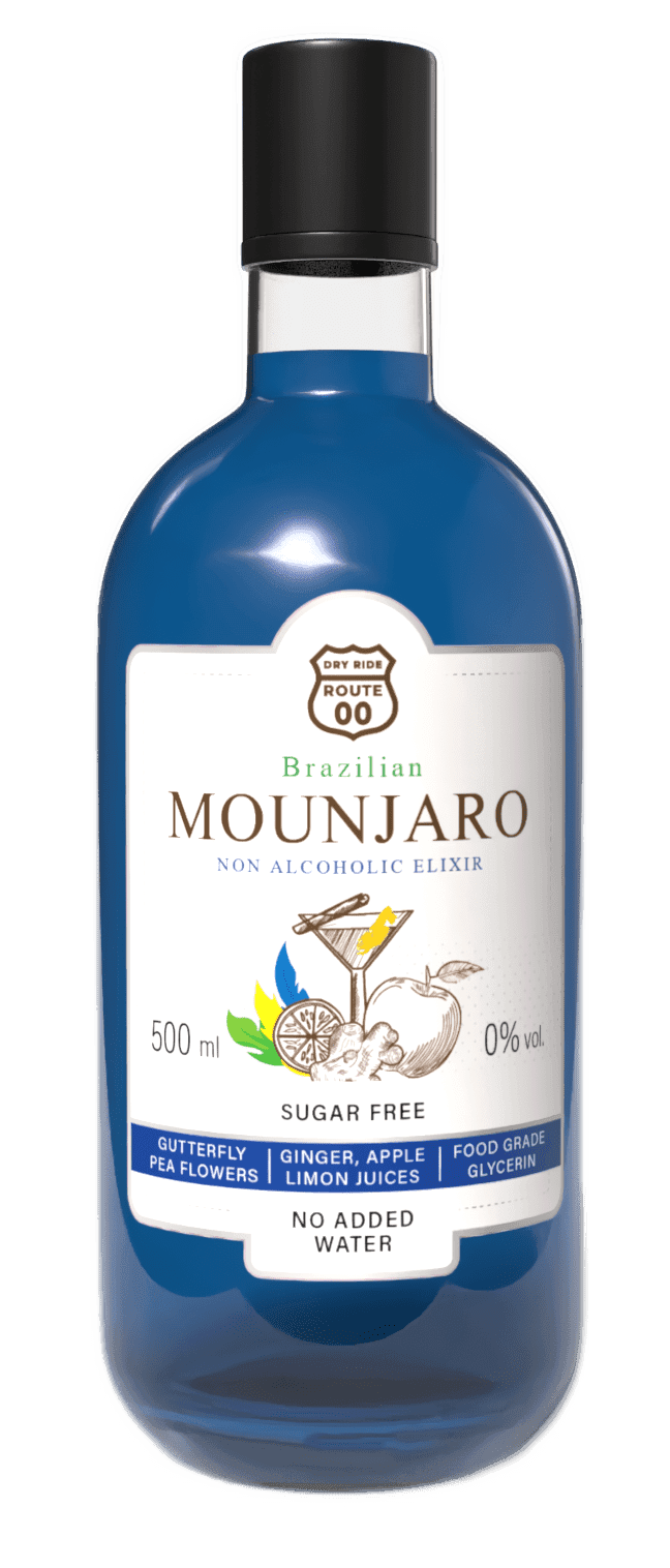GINGER ELIXIR MOUNJARO - 500ml , 0% vol.